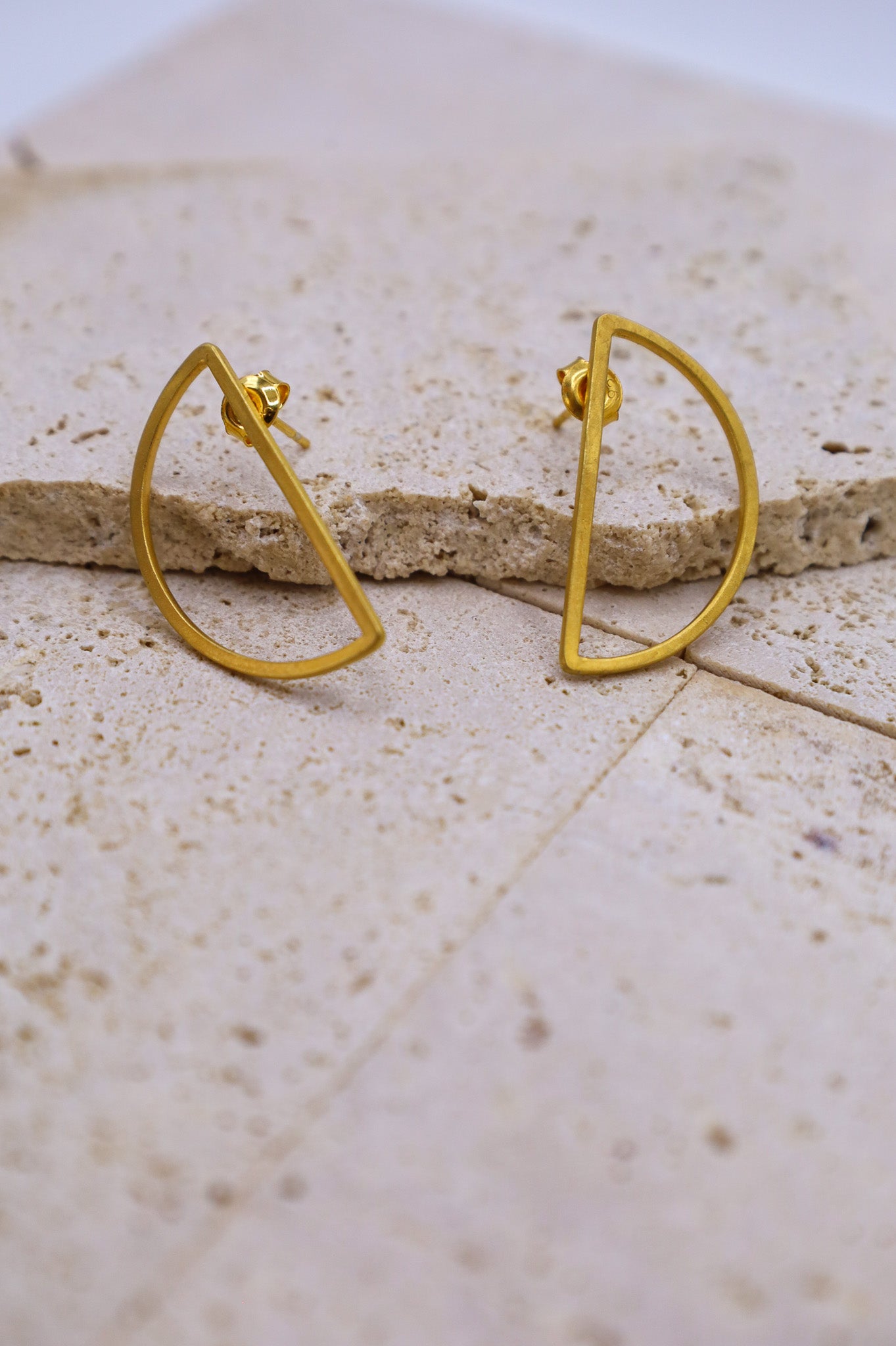 Goldene Ohrringe Calya