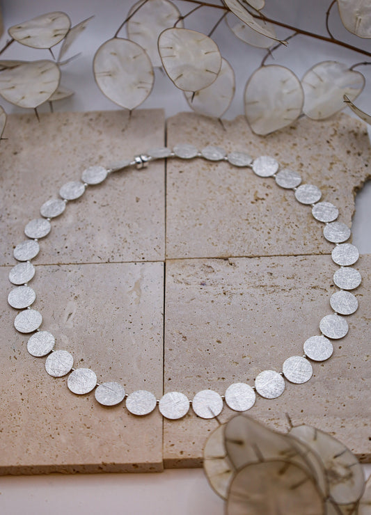 Silberne Kette Carina