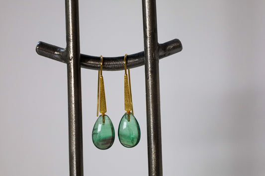 Ohrringe mit Fluorit Edelstein kaufen