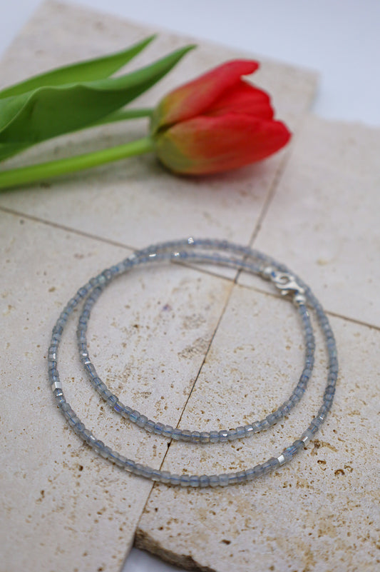 Labradorit Halskette Emilia