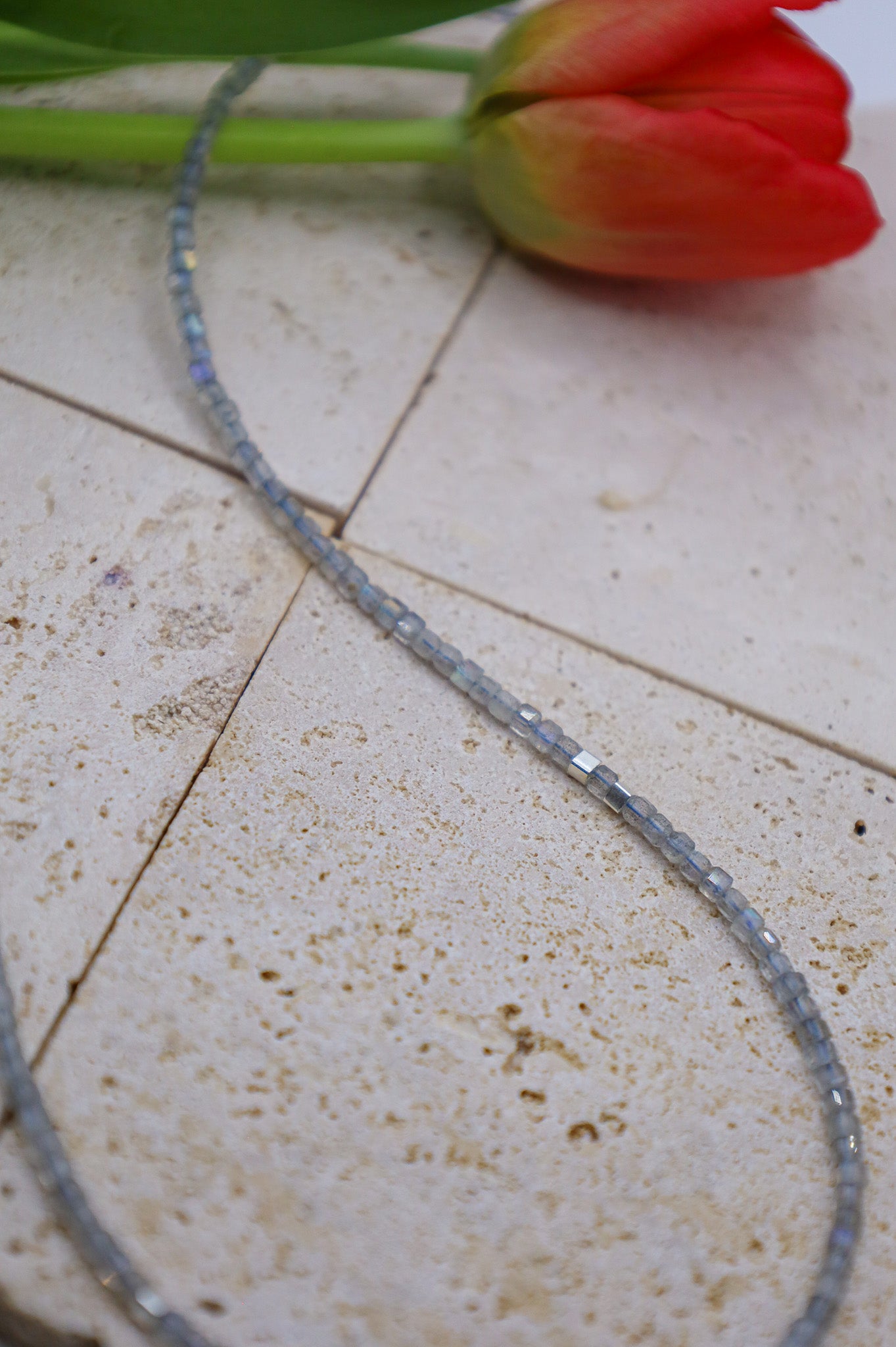 Labradorit Halskette Emilia