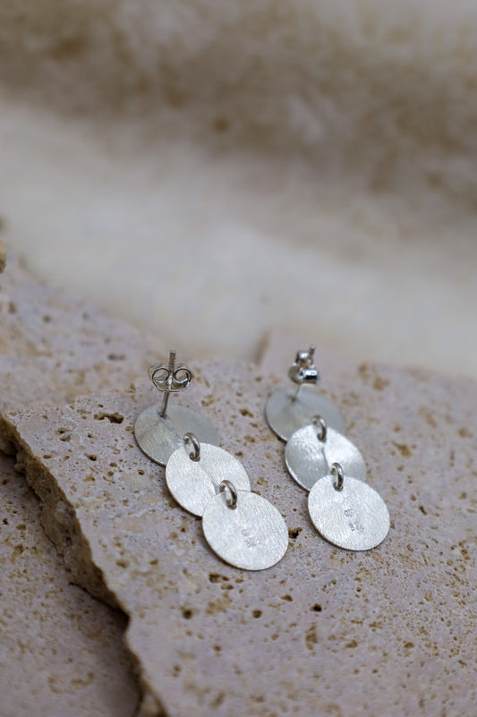 Designerohrringe 925er Sterling Silber