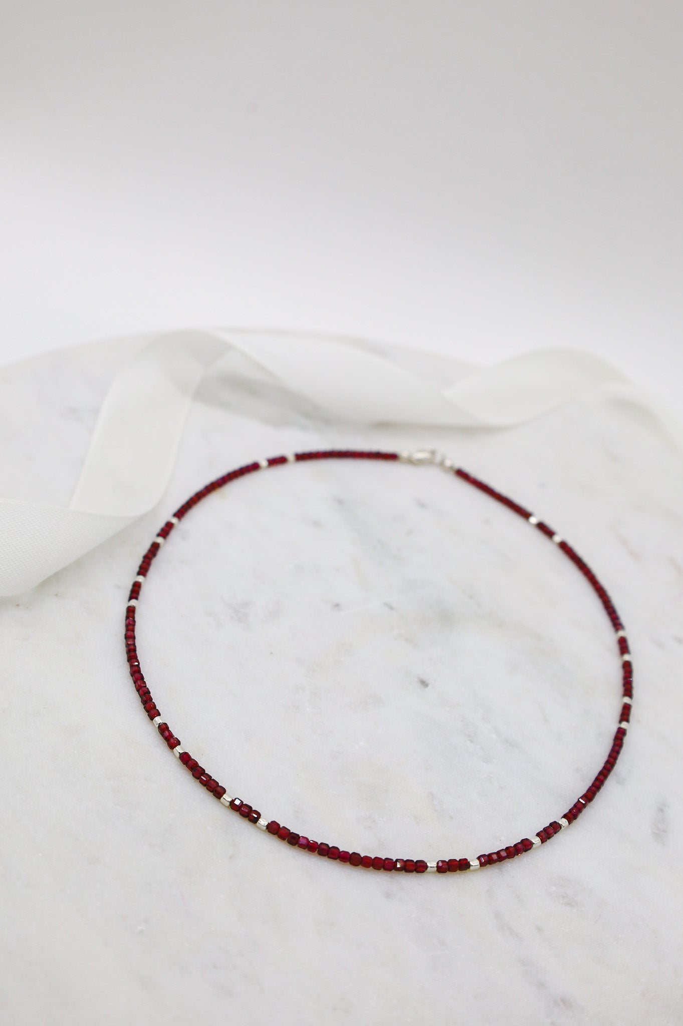 Granat Edelsteinkette