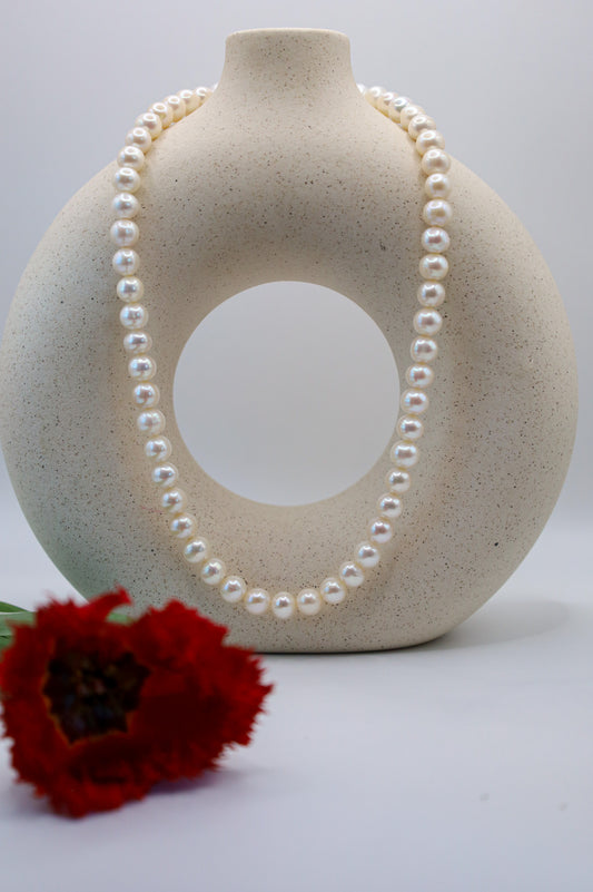 Elegante Perlenkette Damen