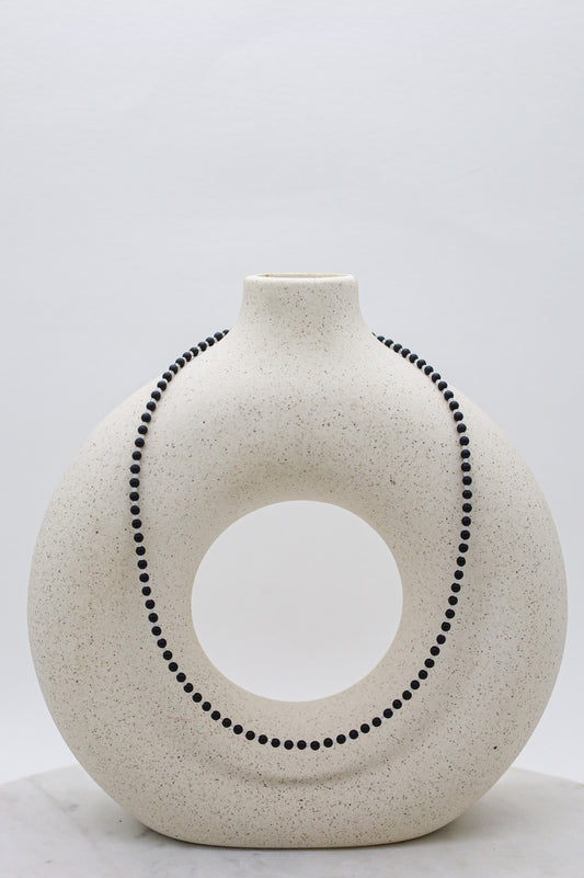 Onyx Kette mit Mondsteinen