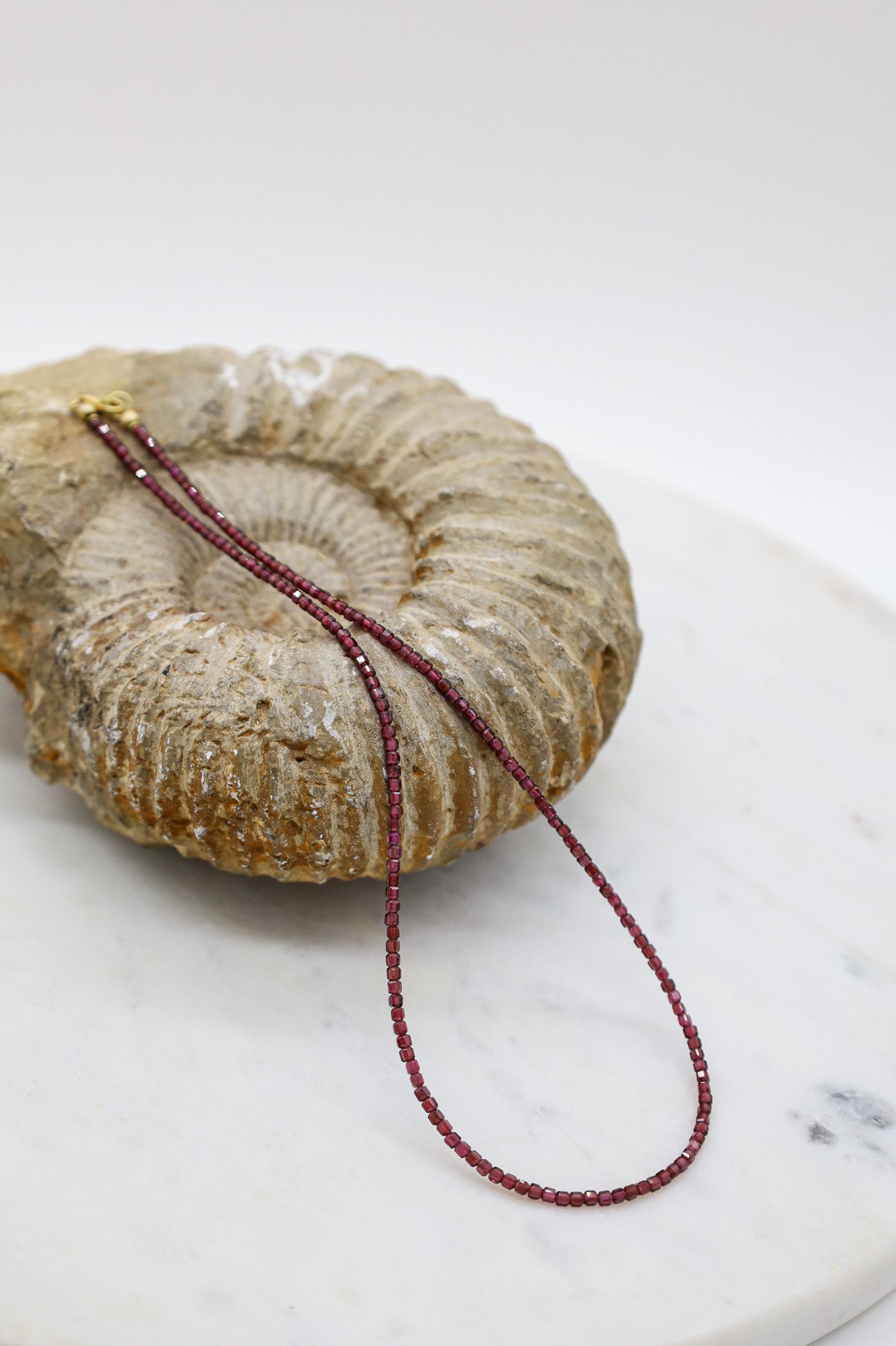 Kette mit Granat Edelstein