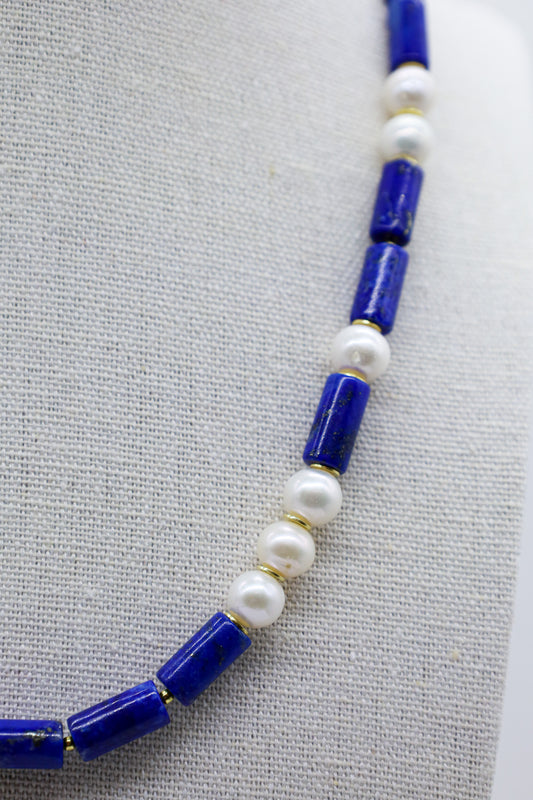Lapislazuli & Perlen