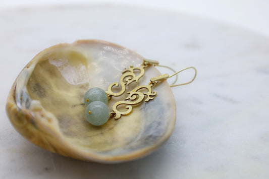 Aquamarin Ohrringe für Frauen