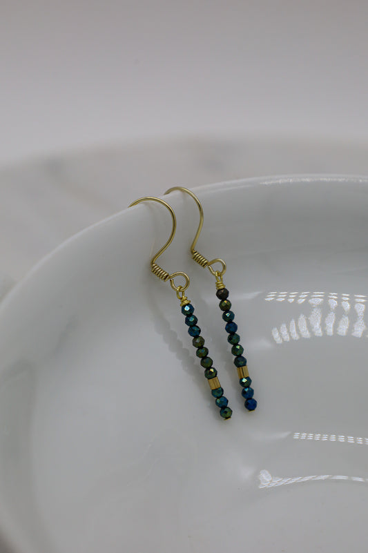 Schöne Spinell Ohrringe