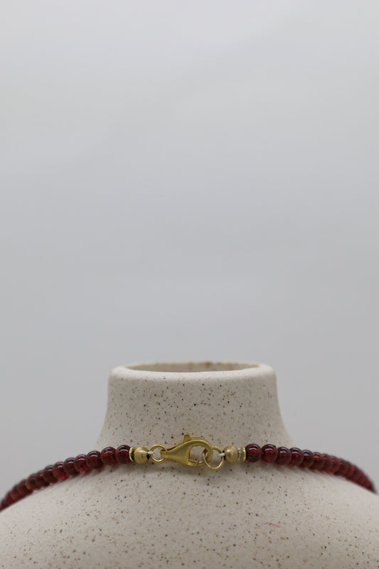 Karabiner Verschluss gold