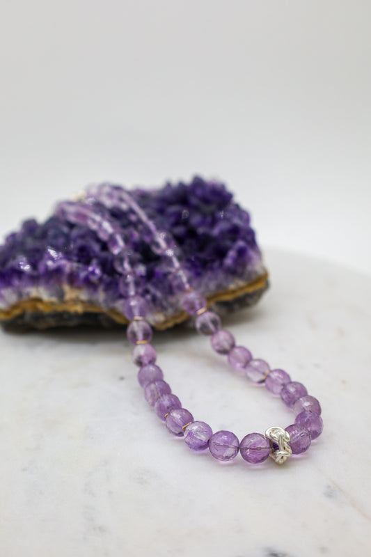 Echte Amethyst Kette