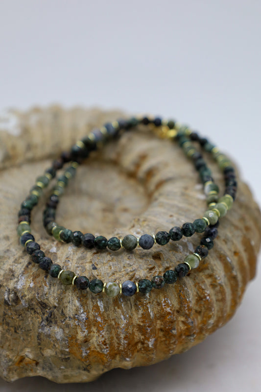 Celestial Fusion - Seraphinit & Grossular