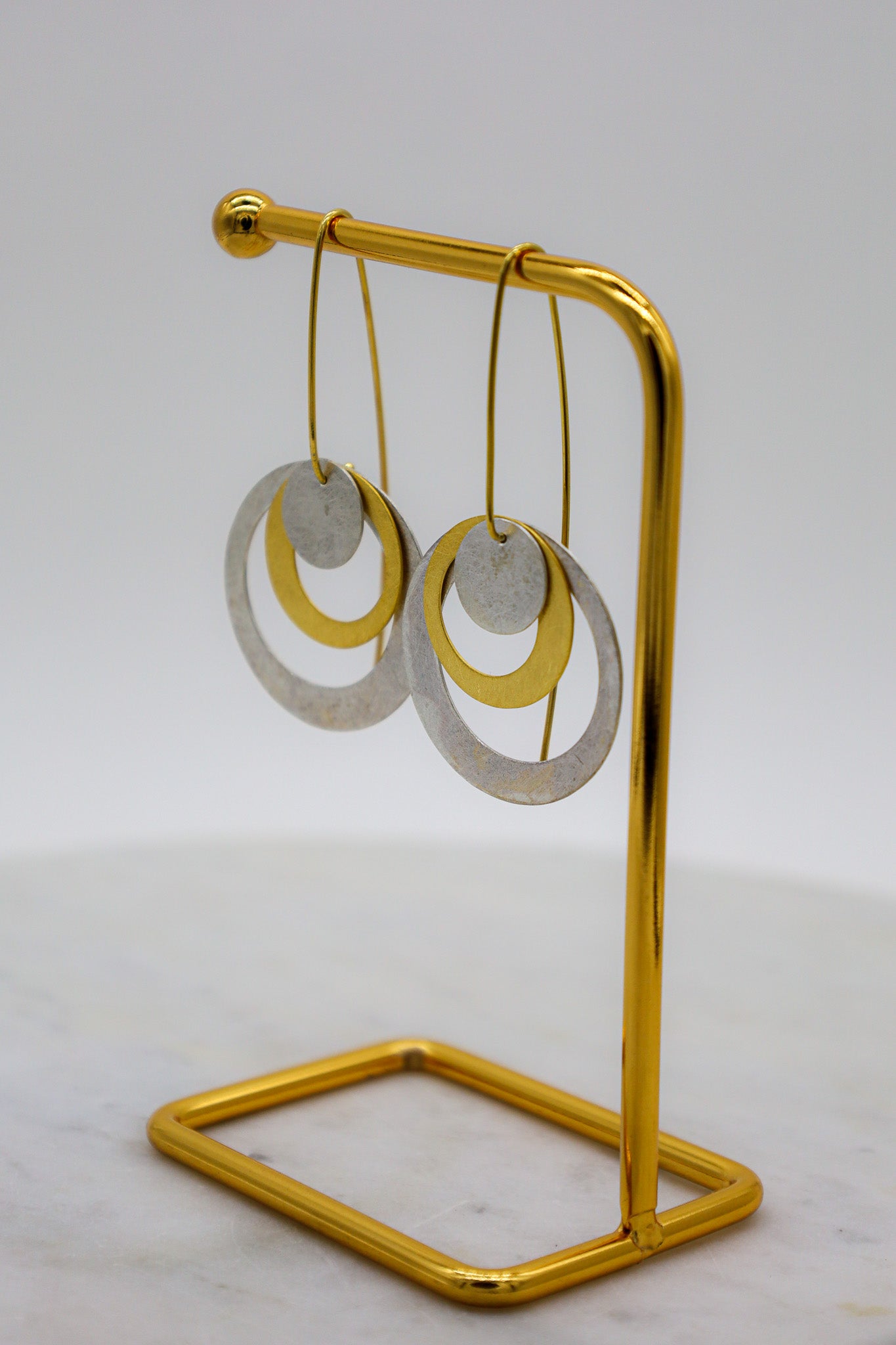 Designerohrringe in Silber