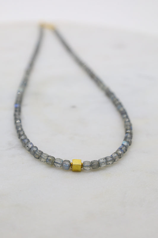 Labradorit Kette