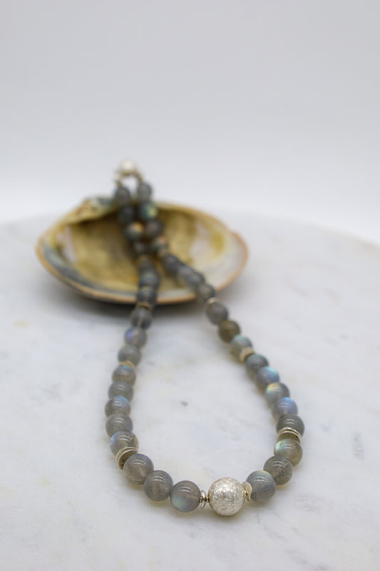 Labradorit Kette Ninya