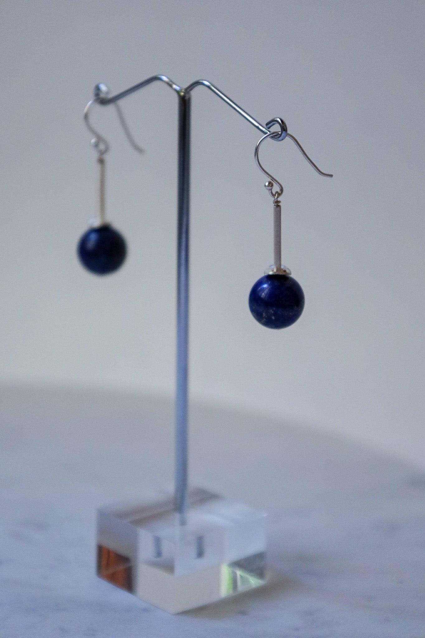 Blauer Lapislazuli Ohrschmuck