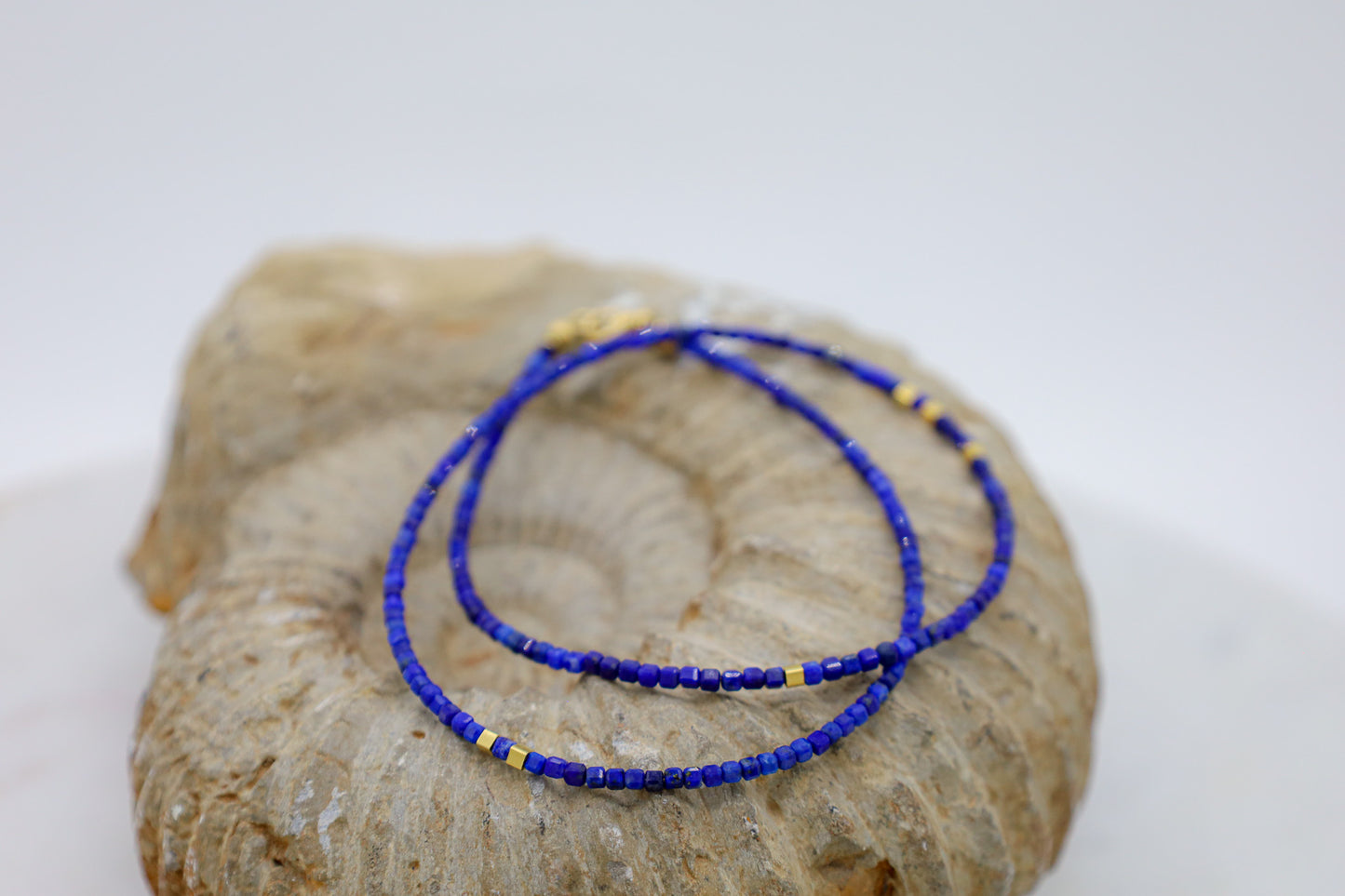 Elegante Lapislazuli Kette