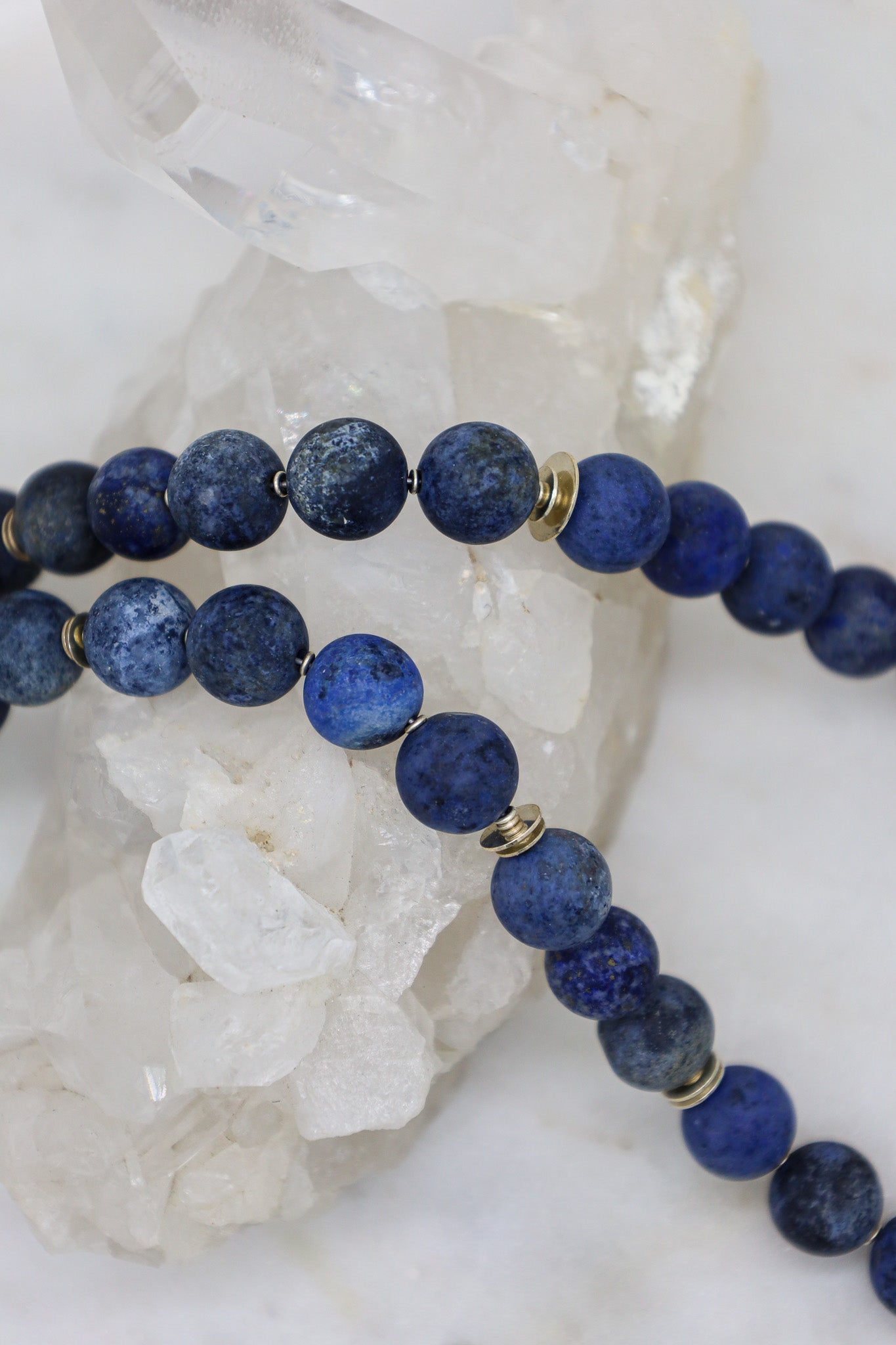 Handgefertigte Dumortierit Kette