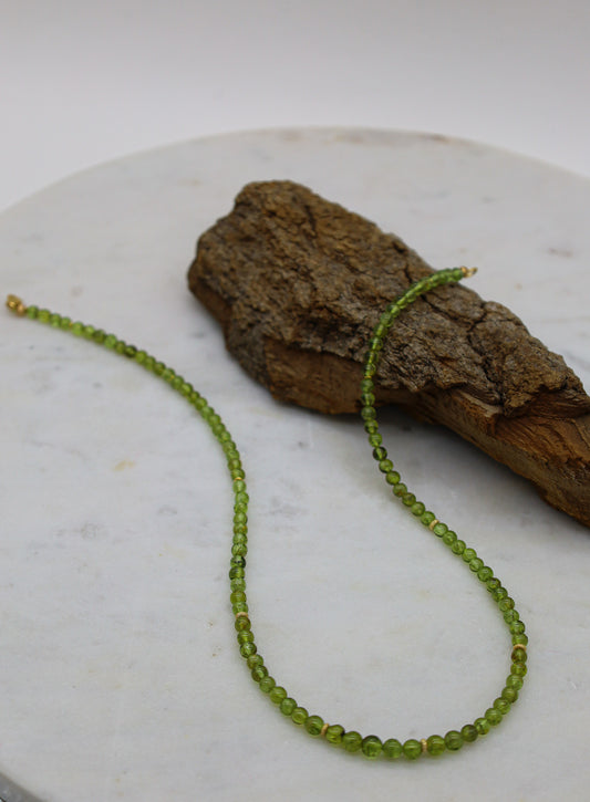 Grüne Peridot Kette