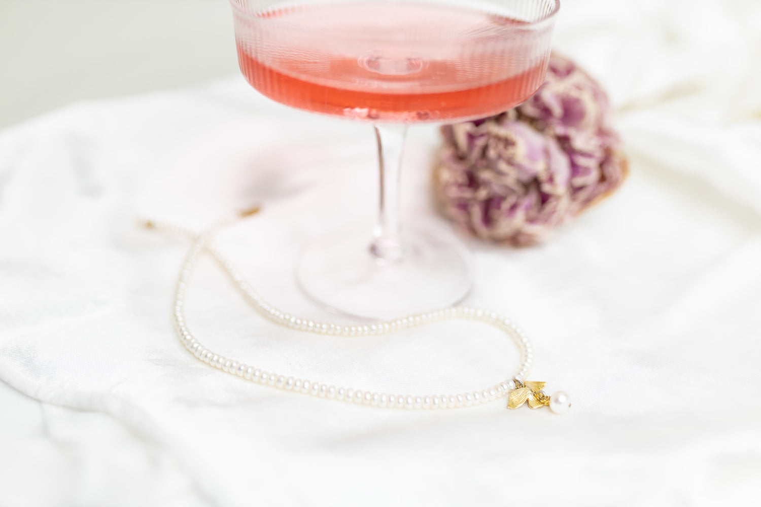 Perlenkette für Damen