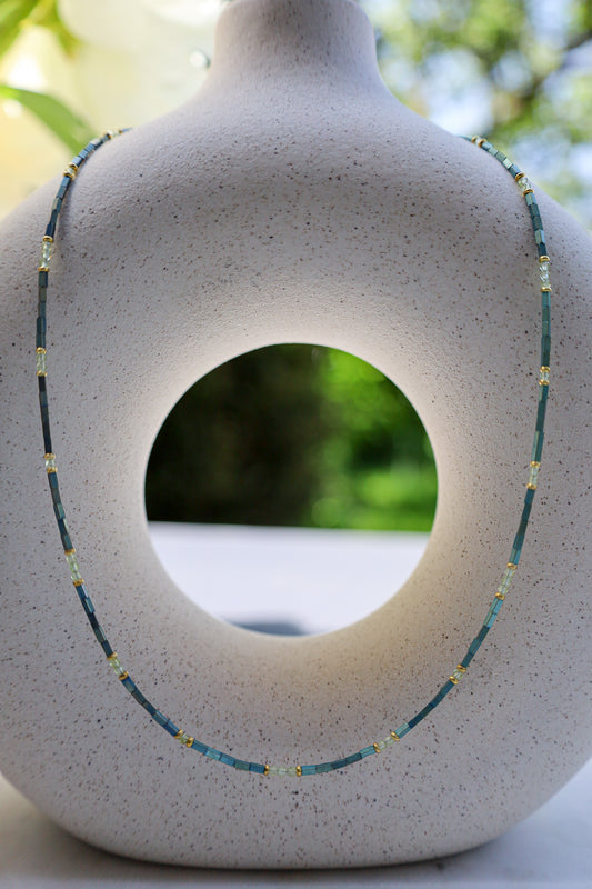 Sommer Kette mit Peridot