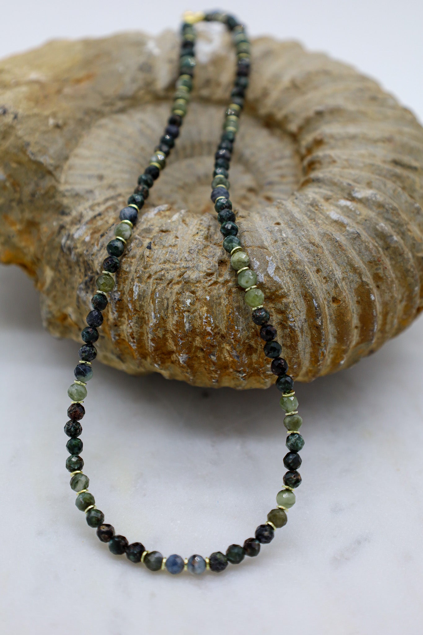 Celestial Fusion - Seraphinit & Grossular