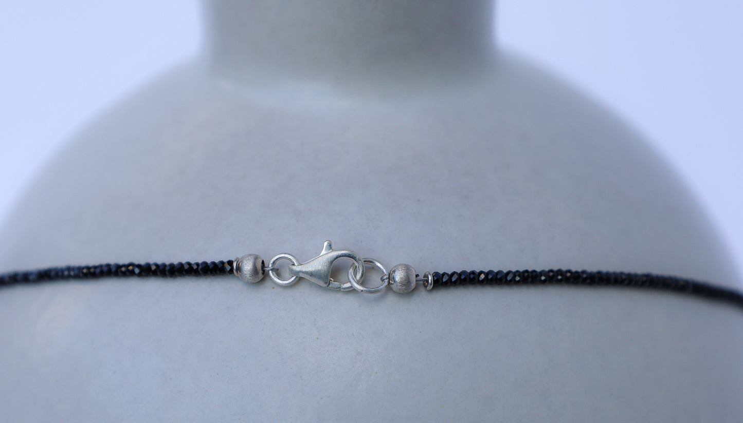 Karabiner Verschluss mit 925er Sterling Silber