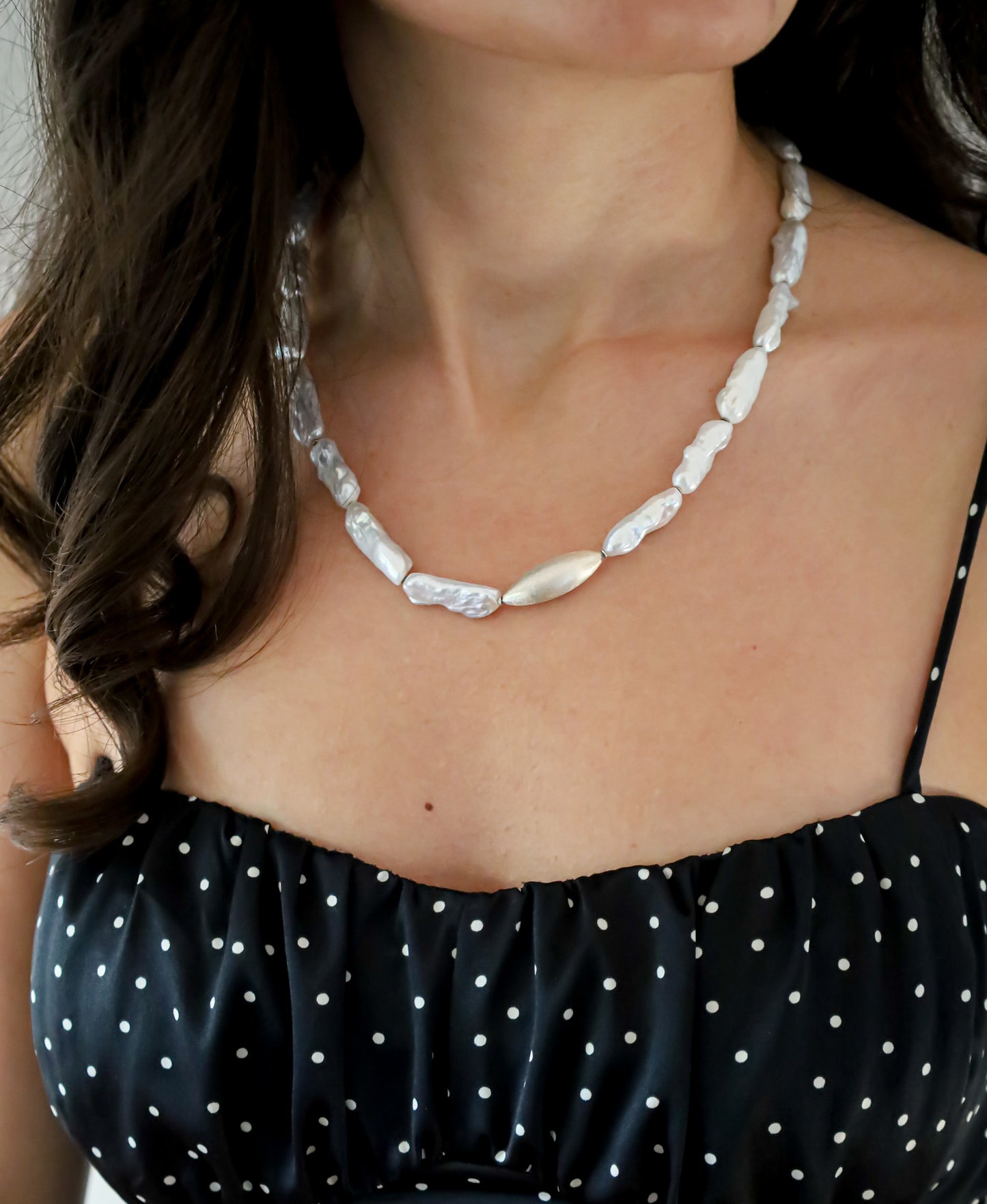Perlen Kette Damen