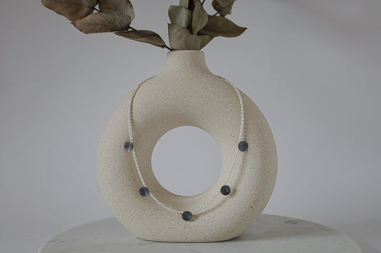 Echte Perlenkette mit Anhänger