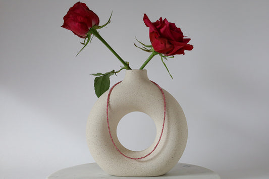 Zierliche Kette mit Edelstein Turmalin