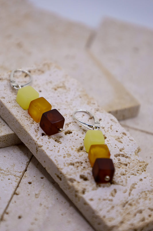 Bernstein Ohrringe Cube Gradient