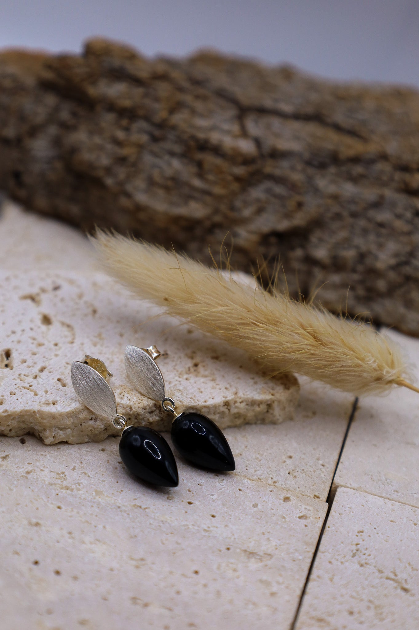 Onyx Ohrringe Valerie