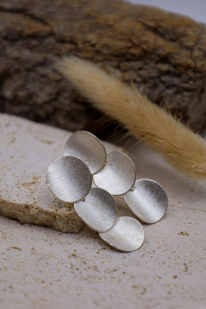 Silberne Ohrringe Sima