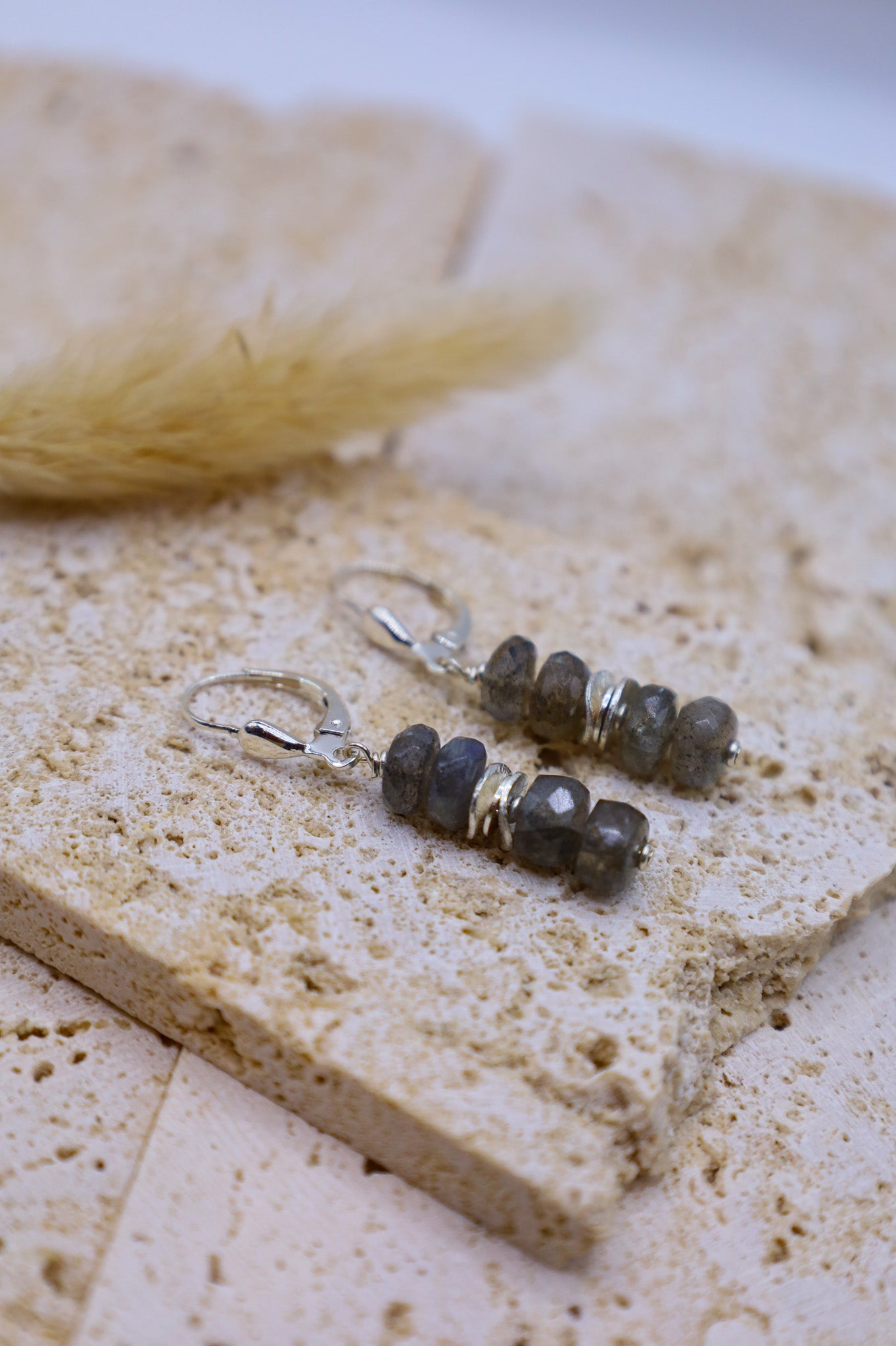 Labradorit Ohrringe Liv