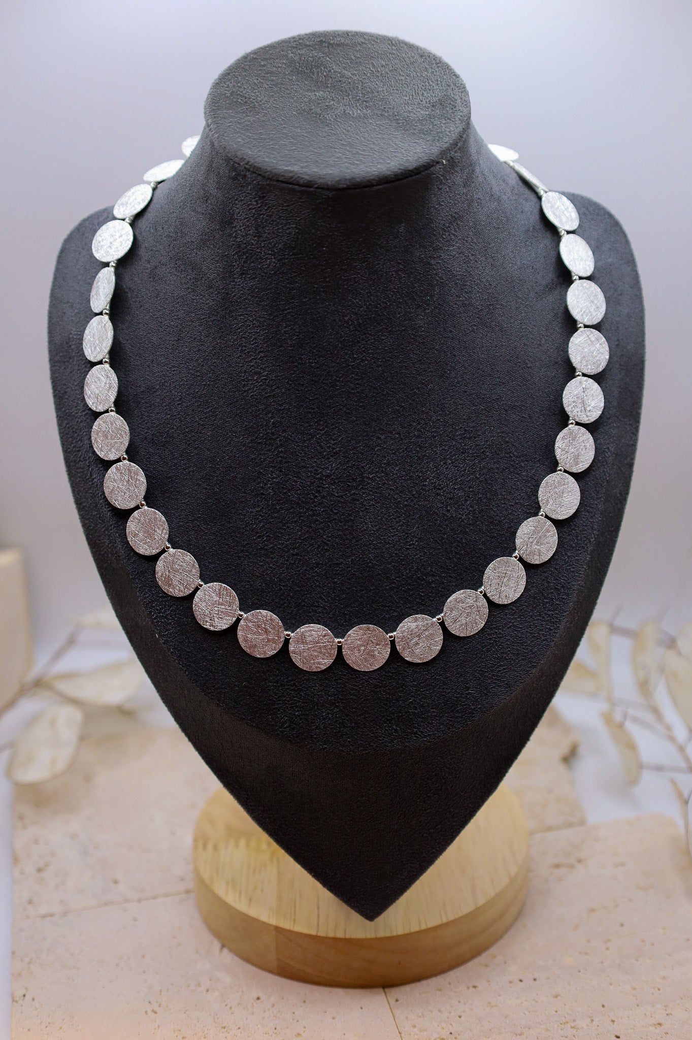 Silberne Kette Carina