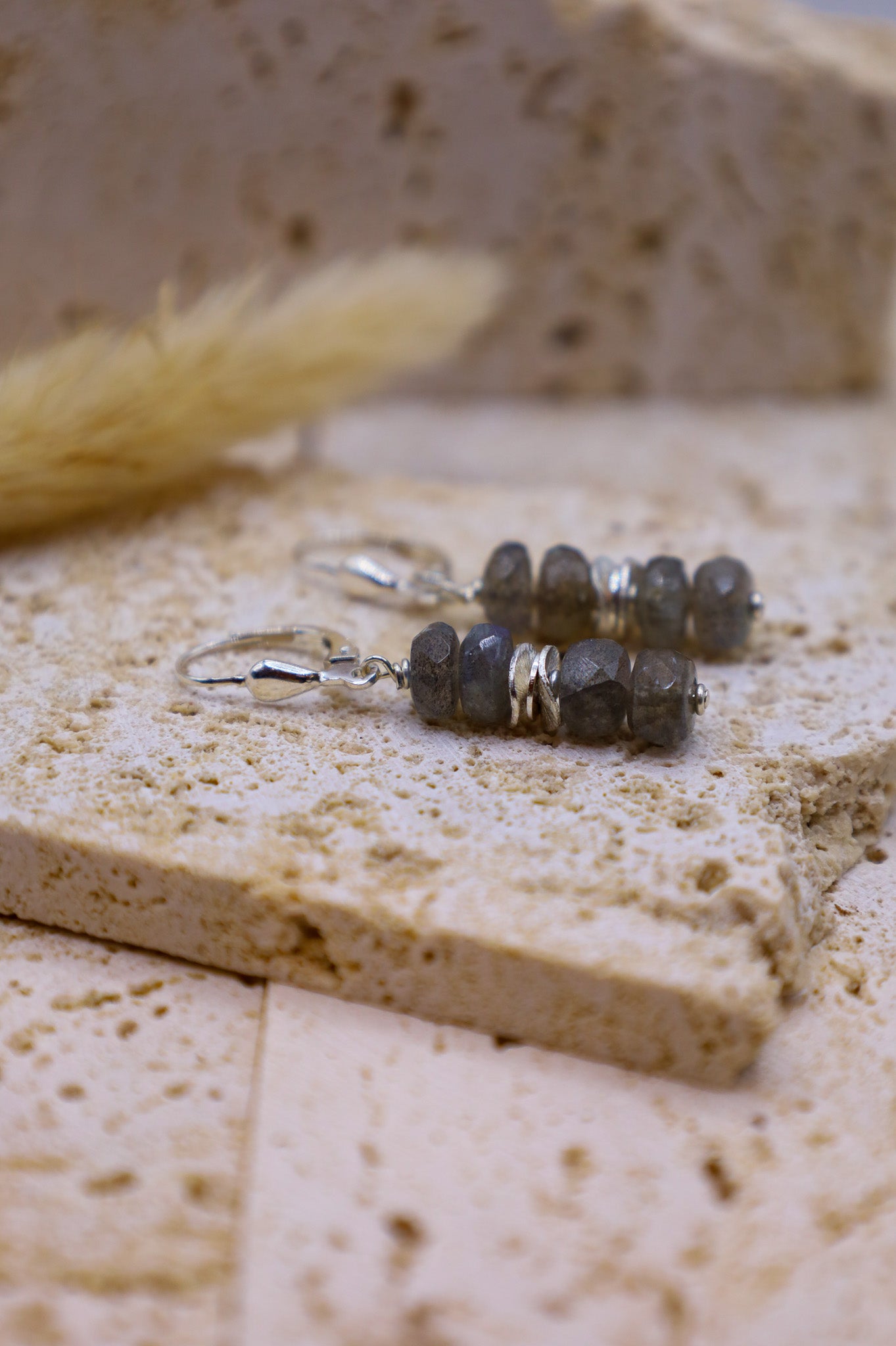 Labradorit Ohrringe Liv