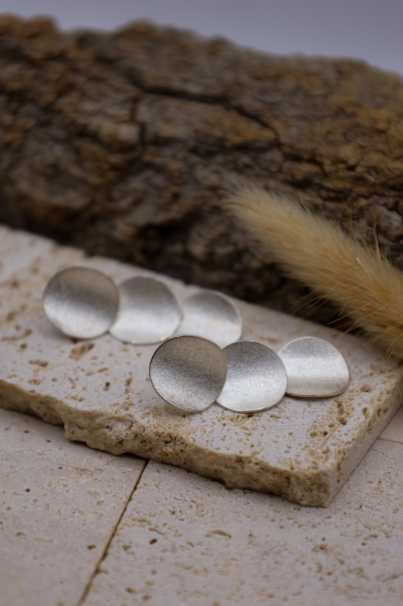 Silberne Ohrringe Sima