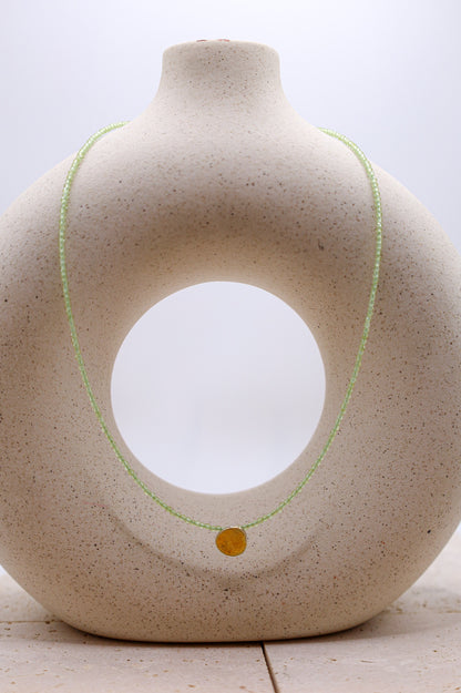 Peridot Kette Pia