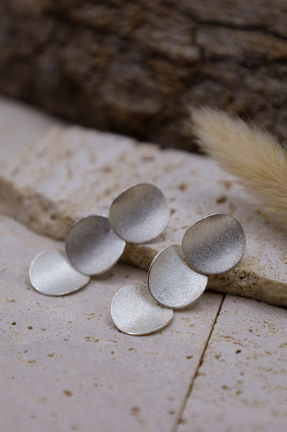 Silberne Ohrringe Sima