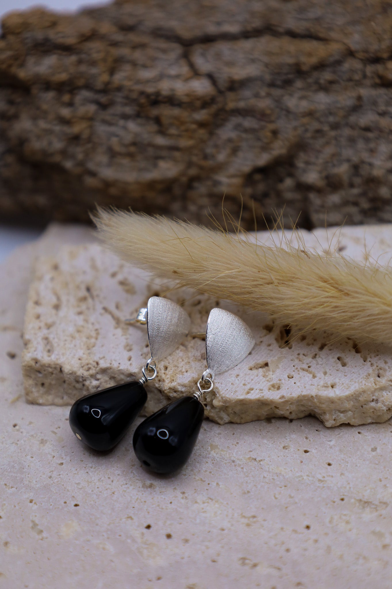 Onyx Ohrringe Cara
