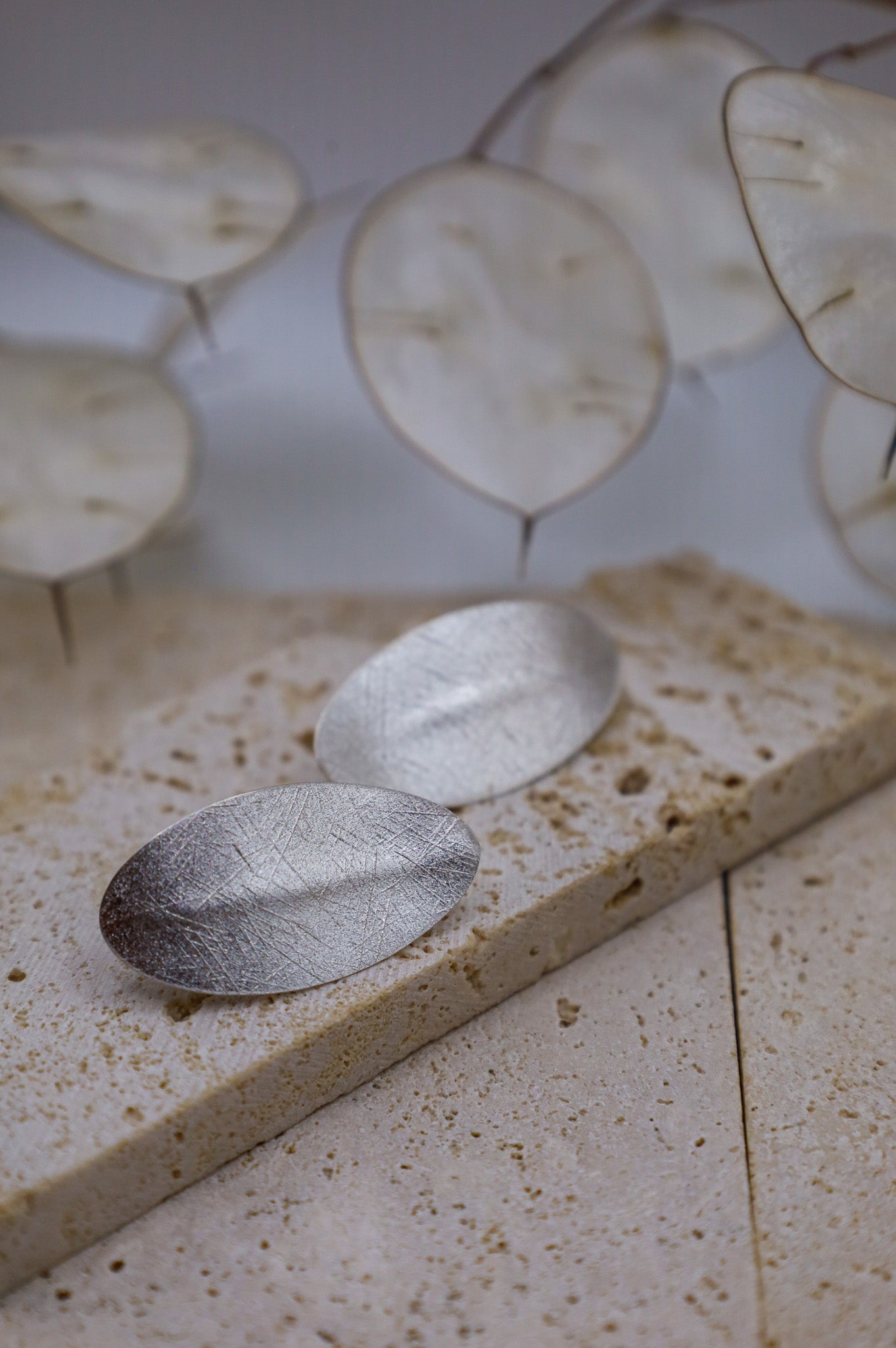 Silber Ohrringe Aura