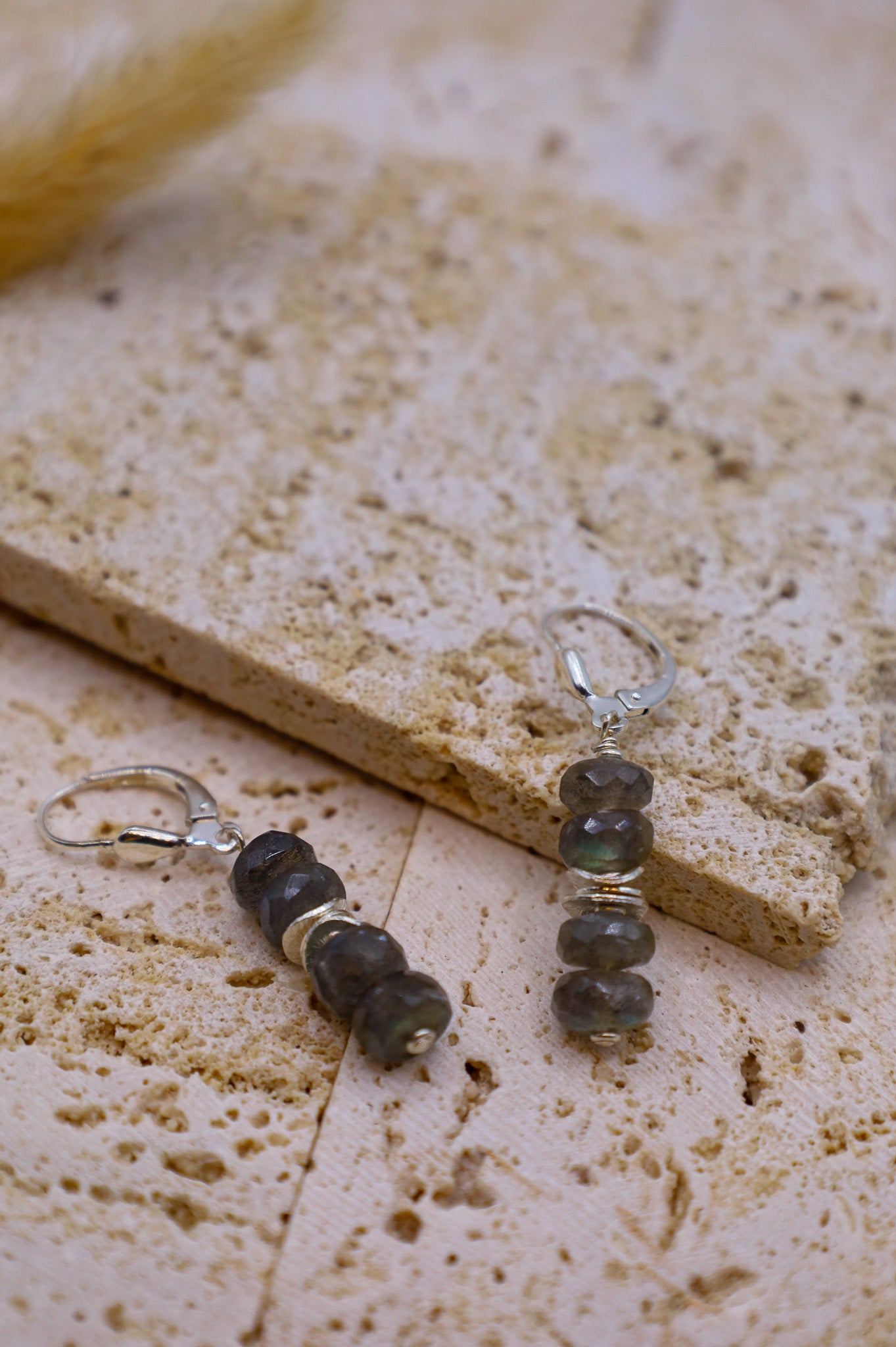Labradorit Ohrringe Liv