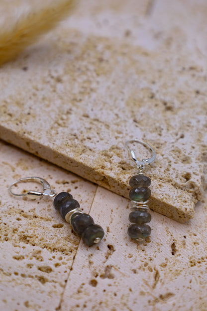 Labradorit Ohrringe Liv