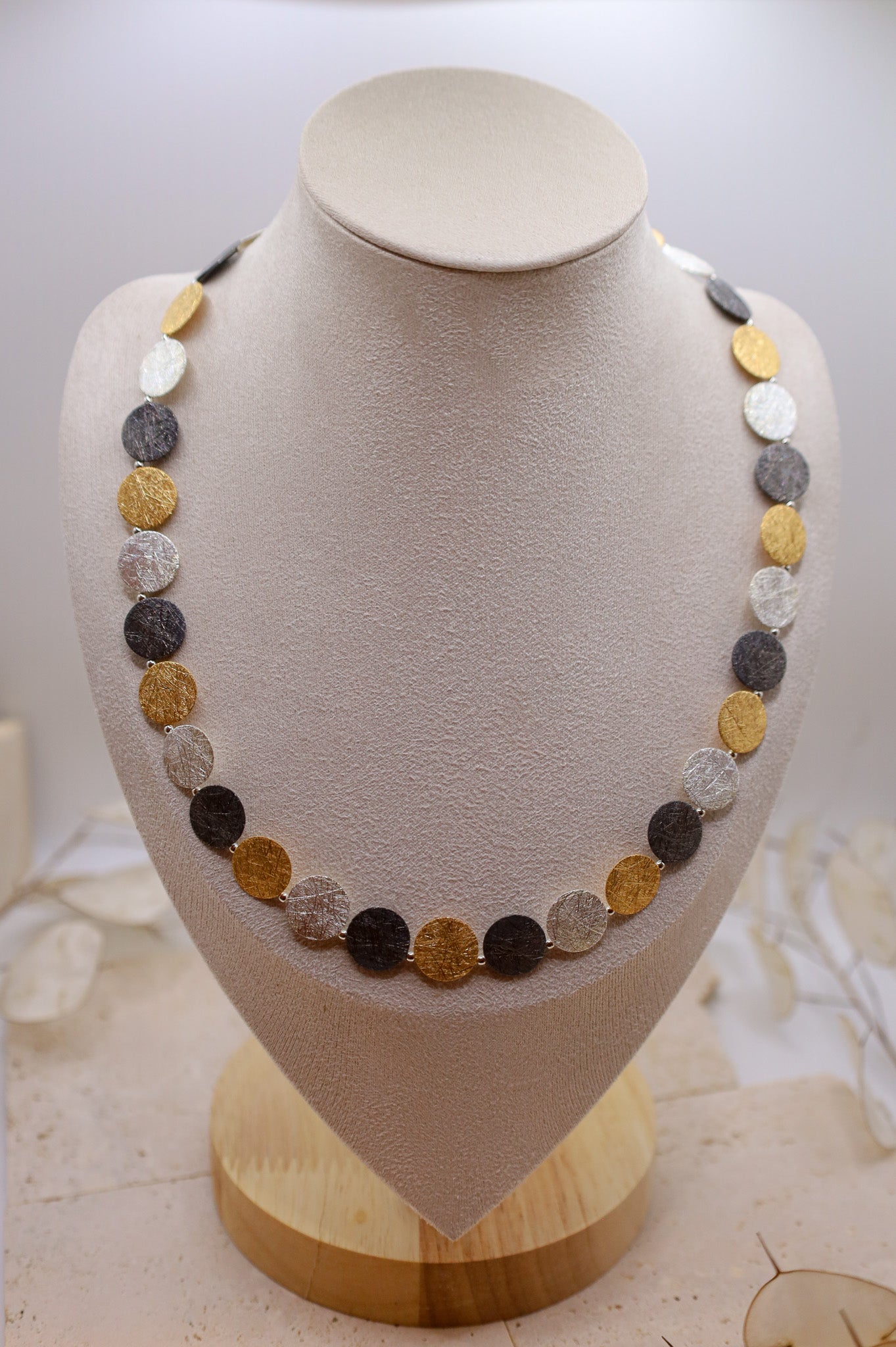 Silberne Kette Moanna