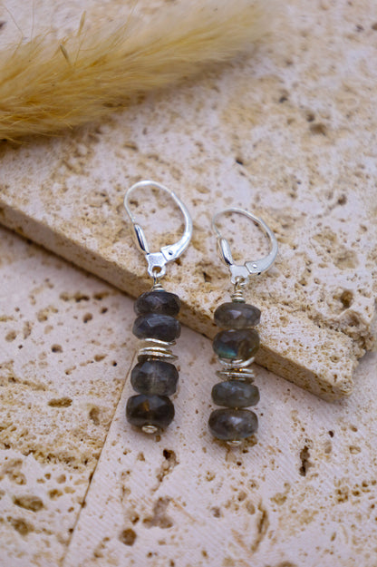Labradorit Ohrringe Liv