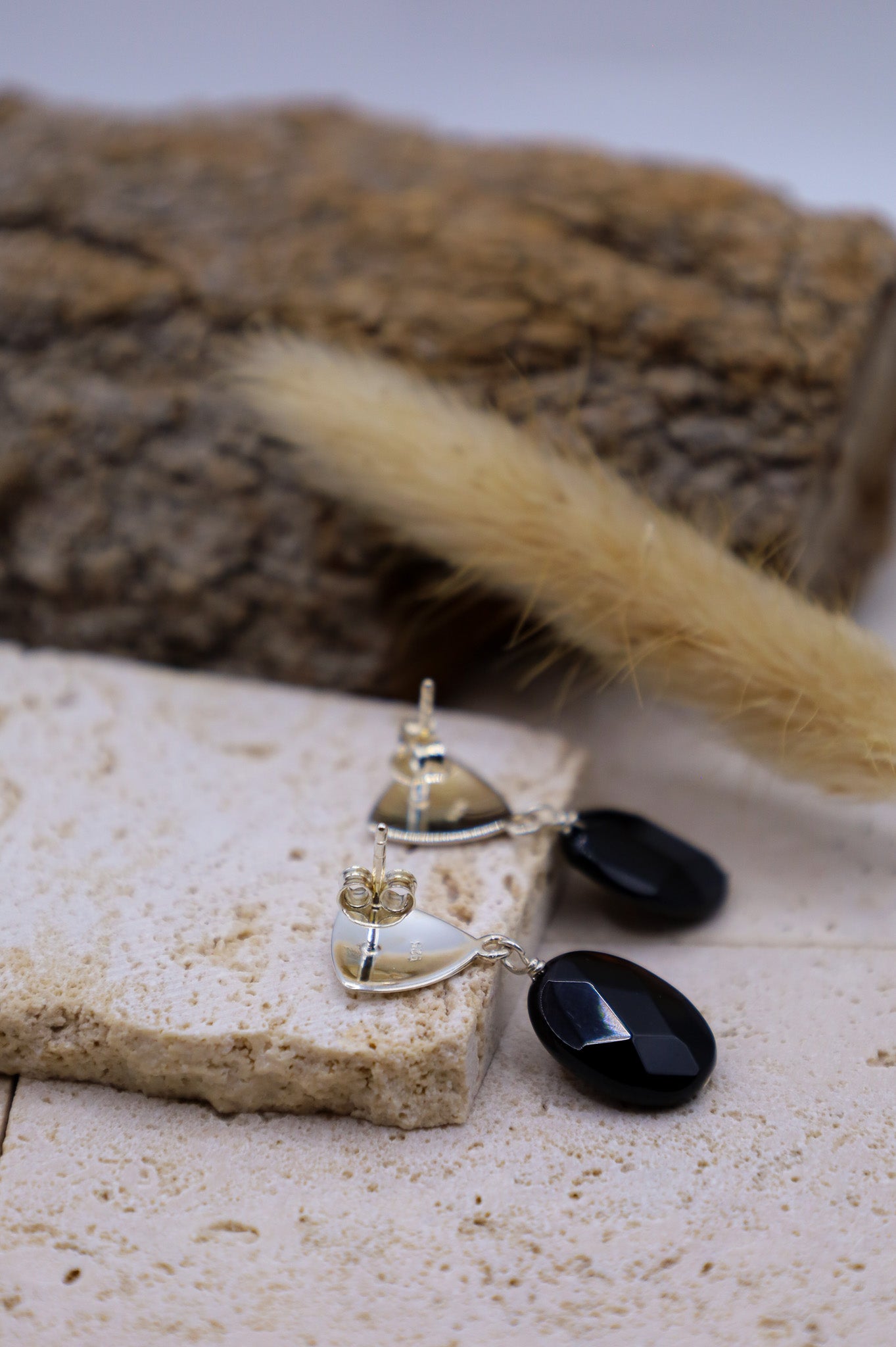 Onyx Ohrringe Marlene