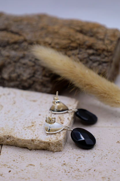 Onyx Ohrringe Marlene