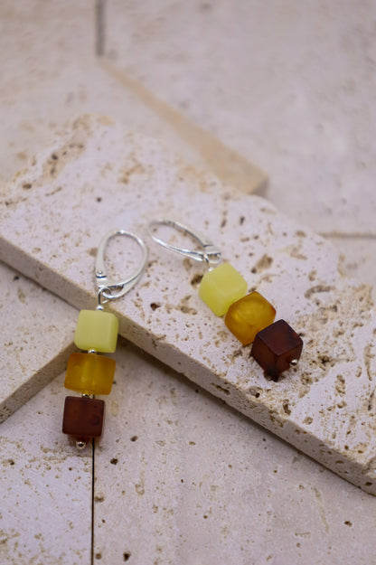 Bernstein Ohrringe Cube Gradient