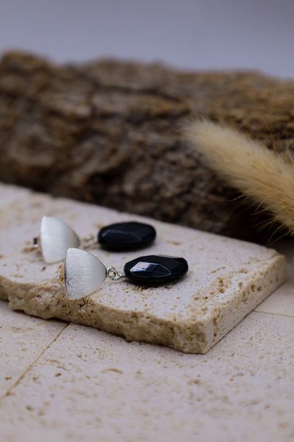 Onyx Ohrringe Marlene