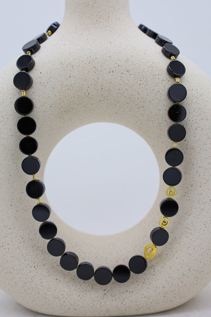 Onyx Halskette für Frauen